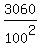 3060%2F100%5E2