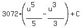3072%2A%28%28u%5E5%29%2F5+-+%28u%5E3%29%2F3%29%2BC