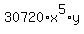 30720%2Ax%5E5%2Ay