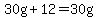 30g%2B12=30g