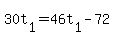 30t%5B1%5D+=+46t%5B1%5D+-+72