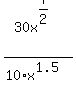 30x%5E%287%2F2%29%2F%2810%2Ax%5E1.5%29