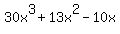 30x%5E3%2B13x%5E2-10x