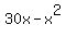 30x-x%5E2