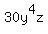 30y%5E4z
