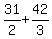 31%2F2+%2B+42%2F3