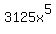 3125x%5E5