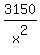 3150%2Fx%5E2