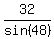 32%2Fsin%2848%29