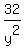 32%2Fy%5E2