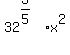 32%5E%283%2F5%29%2Ax%5E2%29