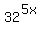 32%5E%285x%29
