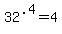 32%5E.4+=+4