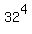 32%5E4