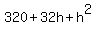320%2B32h%2Bh%5E2