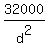 32000%2Fd%5E2