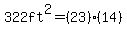 322ft%5E2=%2823%29%2814%29