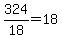 324%2F18=18