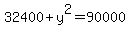 32400%2By%5E2=90000