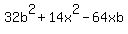 32b%5E2%2B14x%5E2-64xb