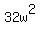 32w%5E2