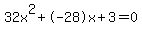 32x%5E2%2B-28x%2B3+=+0
