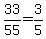 33%2F55=3%2F5