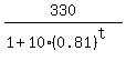 330%2F%281%2B10%280.81%29%5Et%29