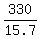 330%2F15.7%29