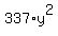 337%2Ay%5E2