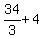 34%2F3%2B4