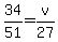 34%2F51=v%2F27