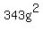 343+g%5E2