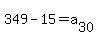 349-15=a%5B30%5D