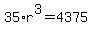 35%2Ar%5E3=4375