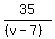 35%2F%28%28v-7%29%29