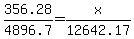 356.28%2F4896.7=x%2F12642.17