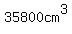 35800cm%5E3