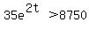 35e%5E%282t%29%3E8750