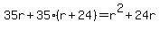 35r%2B35%28r%2B24%29=r%5E2%2B24r