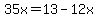 35x=13-12x%29