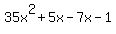 35x%5E2%2B5x-7x-1