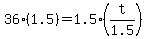 36%281.5%29+=+1.5%28t%2F1.5%29