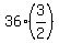 36%2A%283%2F2%29