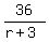 36%2F%28r%2B3%29