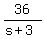 36%2F%28s%2B3%29