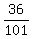 36%2F101