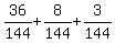 36%2F144%2B8%2F144%2B3%2F144