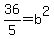 36%2F5=b%5E2
