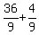 36%2F9%2B4%2F9